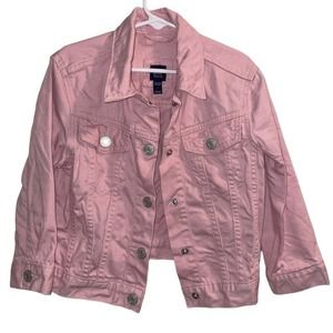 Gap Denim Pink Jean Jacket Size Small